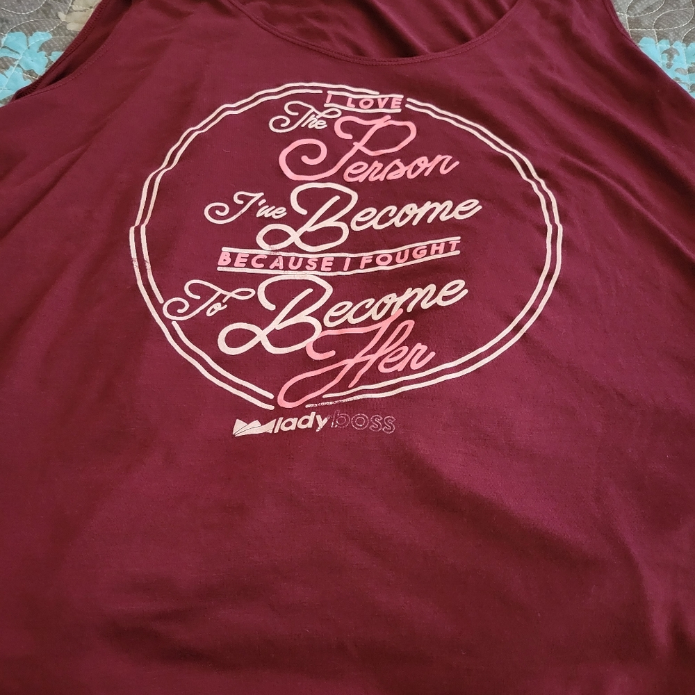 Ladyboss Tank Top 2x